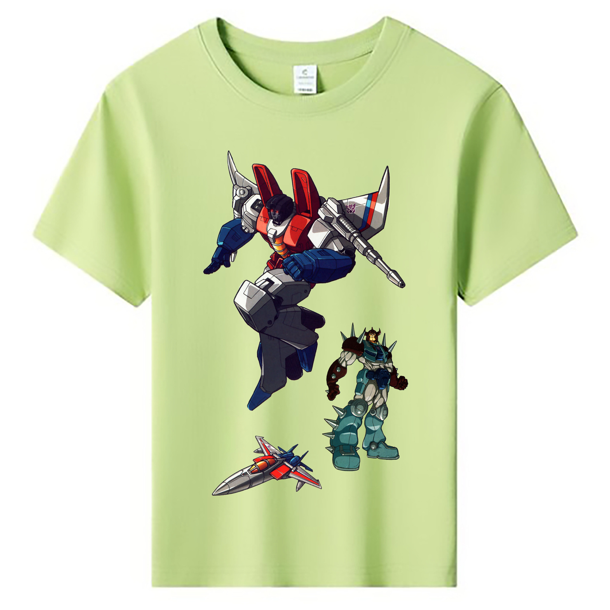 （画像用）  綿100％キッズTシャツ（フロントプリント）